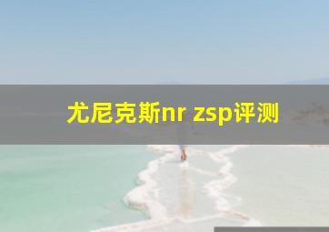 尤尼克斯nr zsp评测